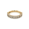Natural 13-stone Oval Eternity Ring