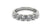 Round Lab-Grown 5 Stone Diamond Ring 1.00 Ct