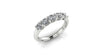 Round Natural 5 Stone Diamond Ring 1.00 Ct