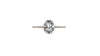 Ellipse Natural Diamond Ring