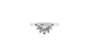 Tiara Lab Diamond Crown Ring