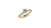 Intertwined Natural Diamond Ring